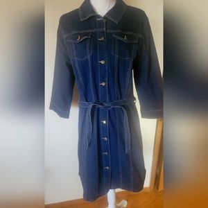 Denim dress